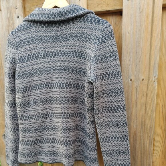 Attractive Carole Little Knit Blazer Medium Merino Wool So SOFT - Picture 6 of 6